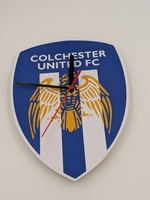 Wooden Crest Clock